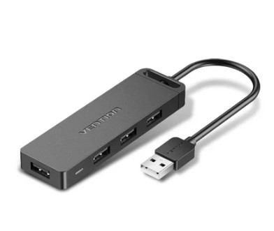 [VEN-CHMBB] Vention 5-in-1 USB 2.0 Hub With Power Delivery 0.15M Black