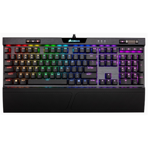 [CH-9109018-NA] CORSAIR K70 RGB MK.2 Low Profile RAPIDFIRE Mechanical Gaming Keyboard