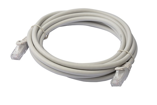[PL6A-0.5GRY] Cat 6a UTP Ethernet Cable, Snagless  - 0.5m (50cm) Grey
