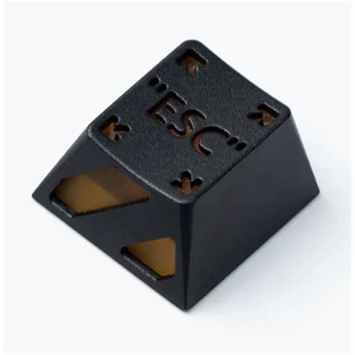 [KEYC-AT-8] Keychron ESC key Keycap (1u) Black and Orange