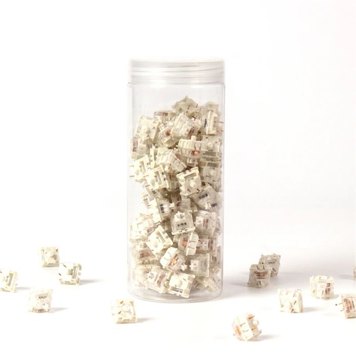 [KEYC-G17] Keychron Gateron G Pro Switch - White Two-Stage Spring (110 pcs)