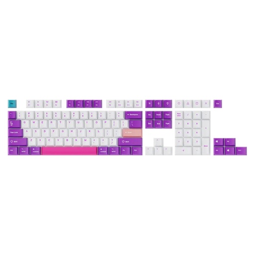 [KEYC-PBT-33] Keychron Keycap Set Unicorn A PBT Dye-Sub ANSI OEM US Q3 / Q4 / Q6 / K8 / K8 Pro / K10 / K12 / C1 / C2