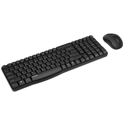 [RAPOO-X1800S] Rapoo X1800S wireless multimedia Mouse & Keyboard Combo - Black