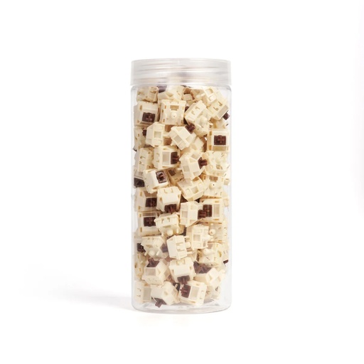 [KEYC-G309] Keychron Silk POM Mechanical Switch 110 pack - BROWN