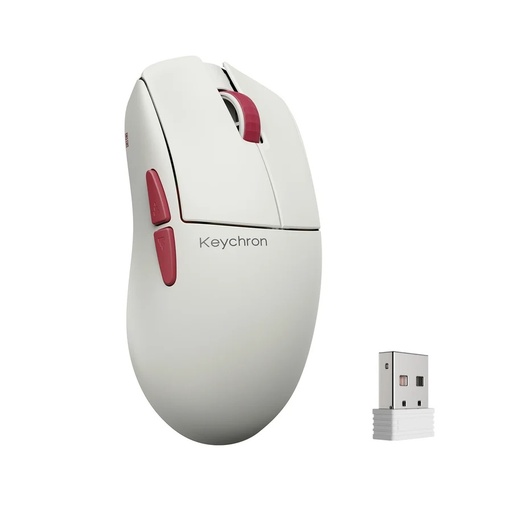 [KEYC-G4-B1] Keychron G4 Wireless Mouse White
