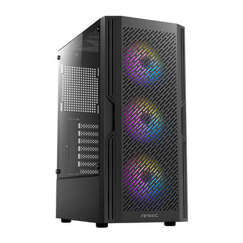 [CASE-ANT-AX20] Antec AX20 Mid-Tower Case with 3 x 120mm RGB Fans