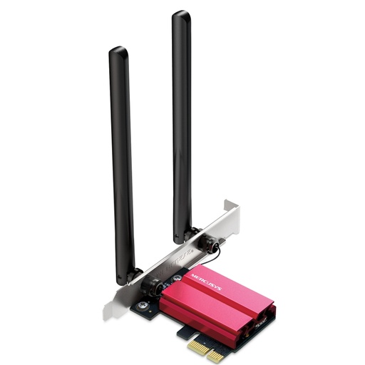 [MER-MA86XE] Mercusys AXE5400 Wi-Fi 6E Bluetooth 5.2 Tri-Band PCI-E Wireless Adapter