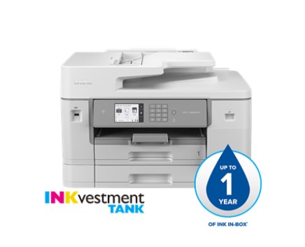 [MFCJ6955DW] Brother Printer MFC-J6955DW Professional A3 Inkjet Wireless All-in-one Printer