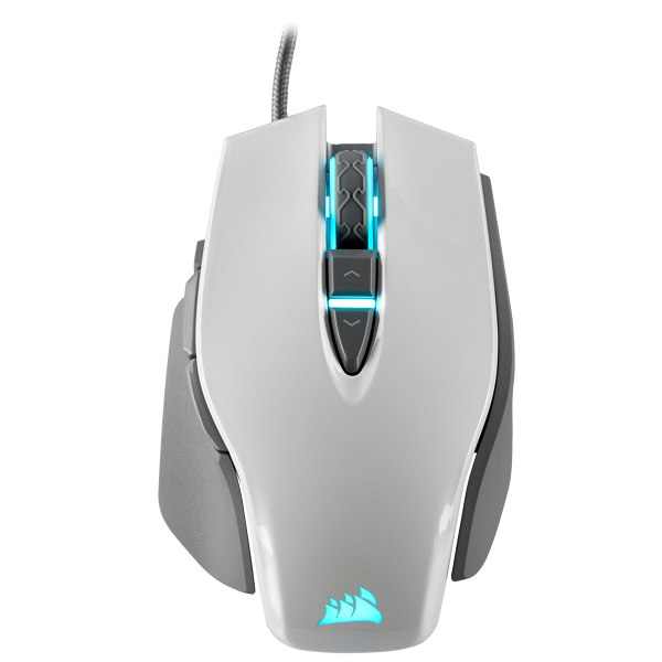 Corsair M65 RGB ELITE Tunable FPS Gaming Mouse — White