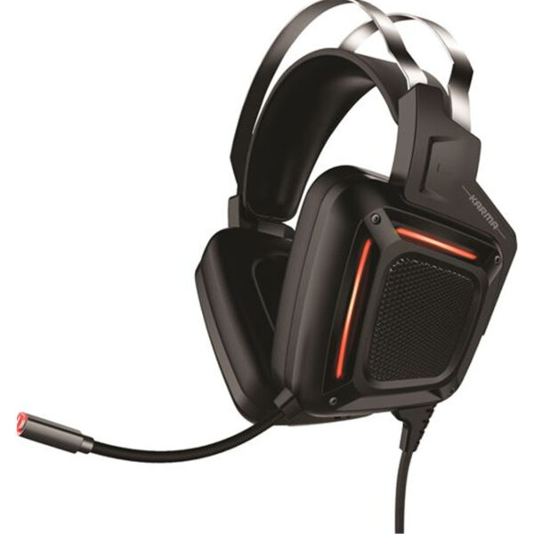 Promate KARMA BLACK Dynamic Over-Ear Gaming Headset with Microphone